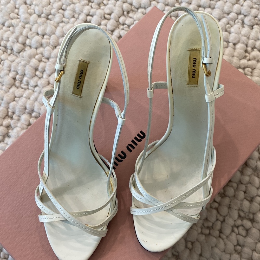 Miu Miu Sparkly Heels